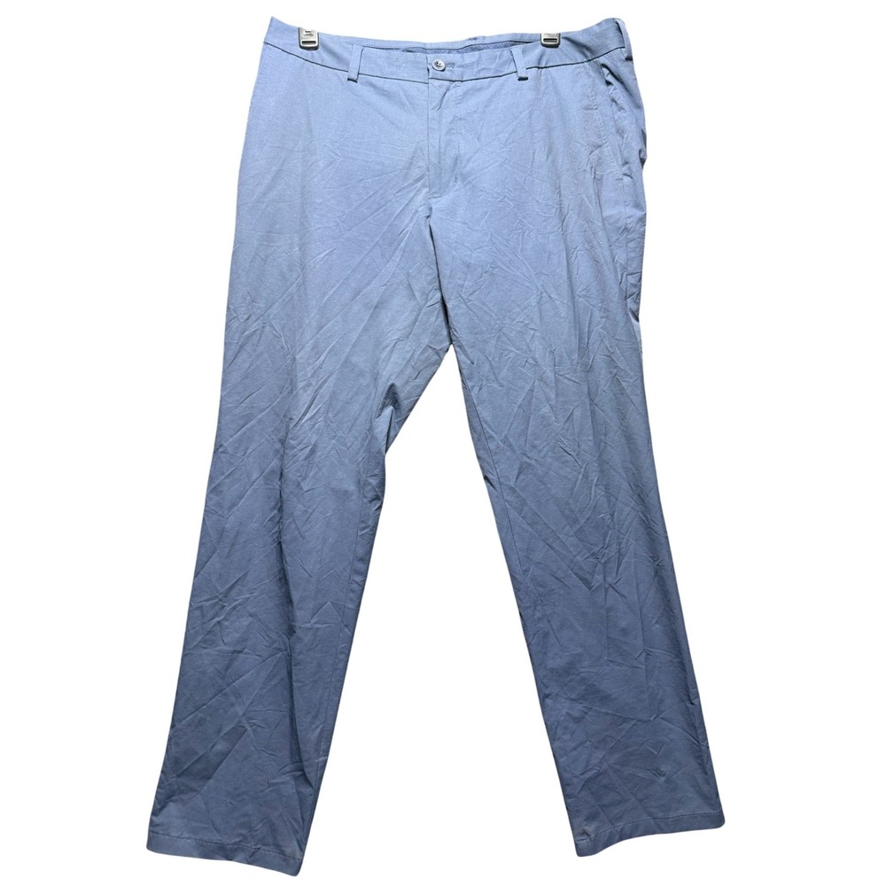 Vineyard Vines On-The-Go Pant Mens 38x32 Blue Chino Performance Stretch